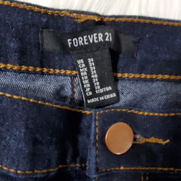 Forever 21 skinny denim jeans size 31 - Picture 4 of 5